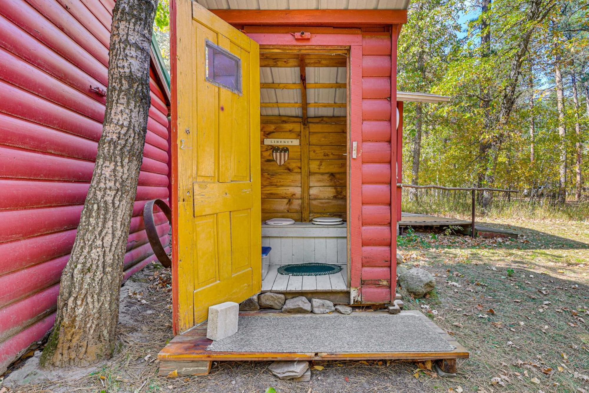 Historic Keystone Cabin Near Mount Rushmore! Extérieur photo