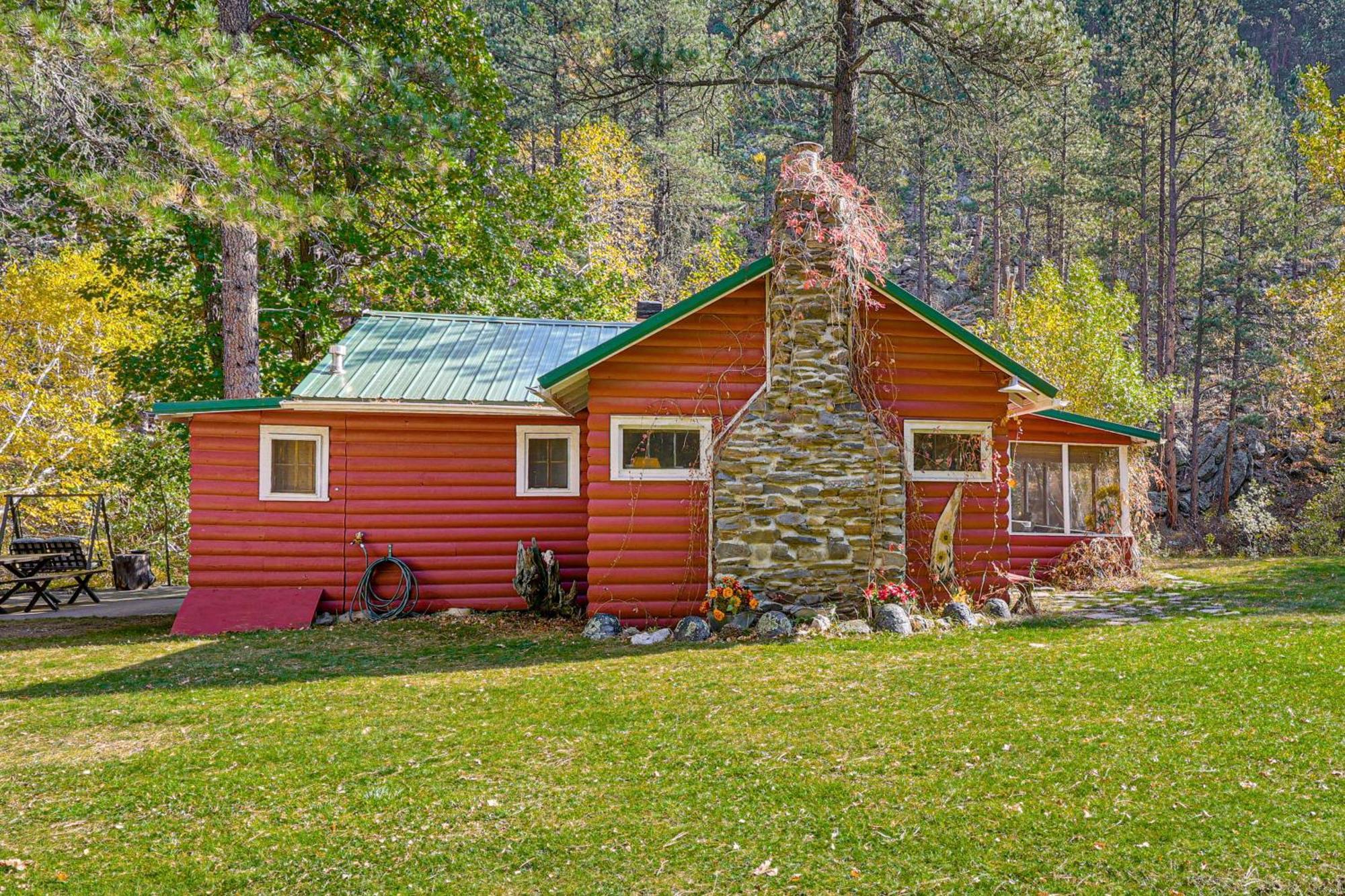 Historic Keystone Cabin Near Mount Rushmore! Extérieur photo