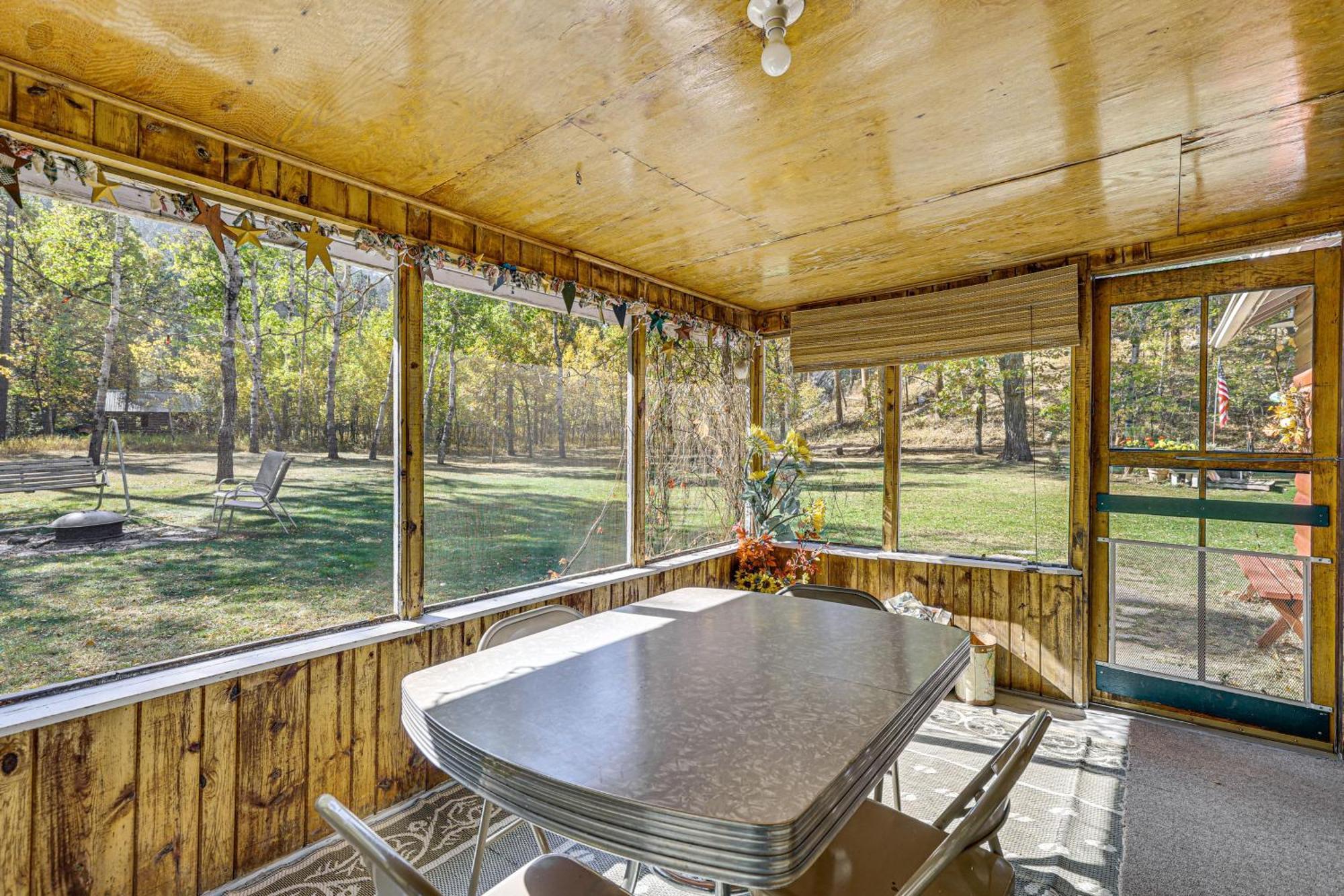 Historic Keystone Cabin Near Mount Rushmore! Extérieur photo