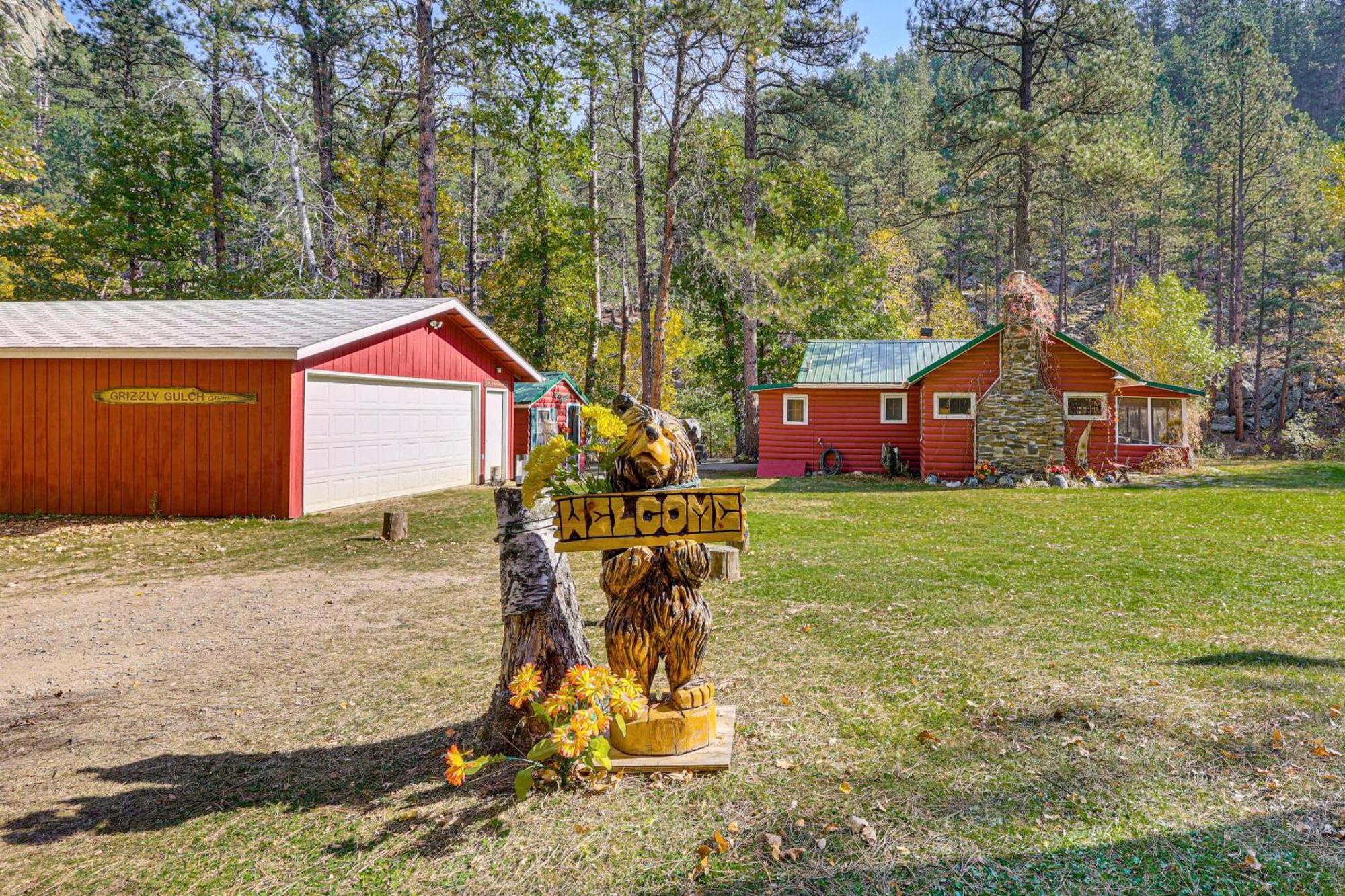 Historic Keystone Cabin Near Mount Rushmore! Extérieur photo