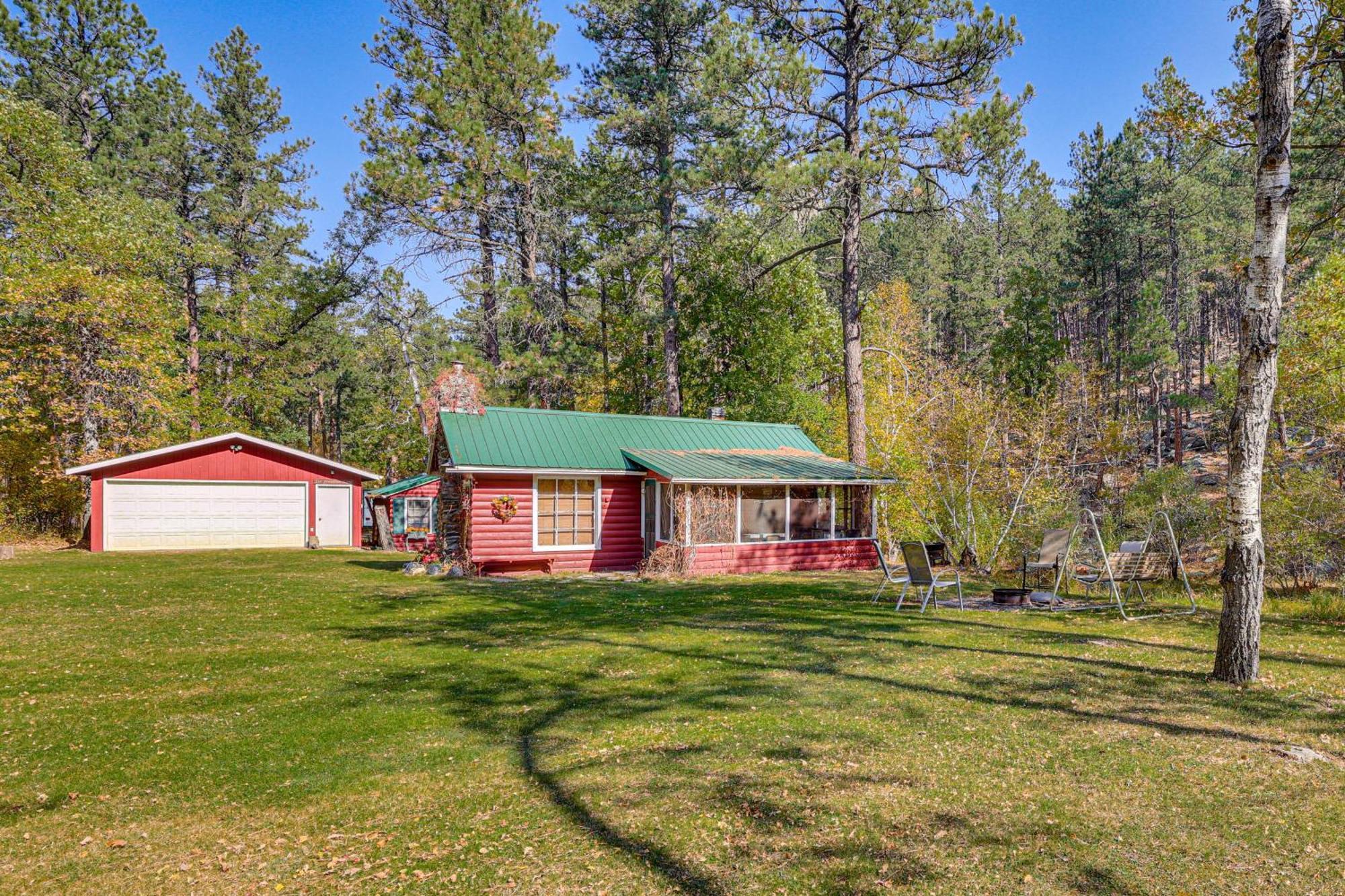 Historic Keystone Cabin Near Mount Rushmore! Extérieur photo