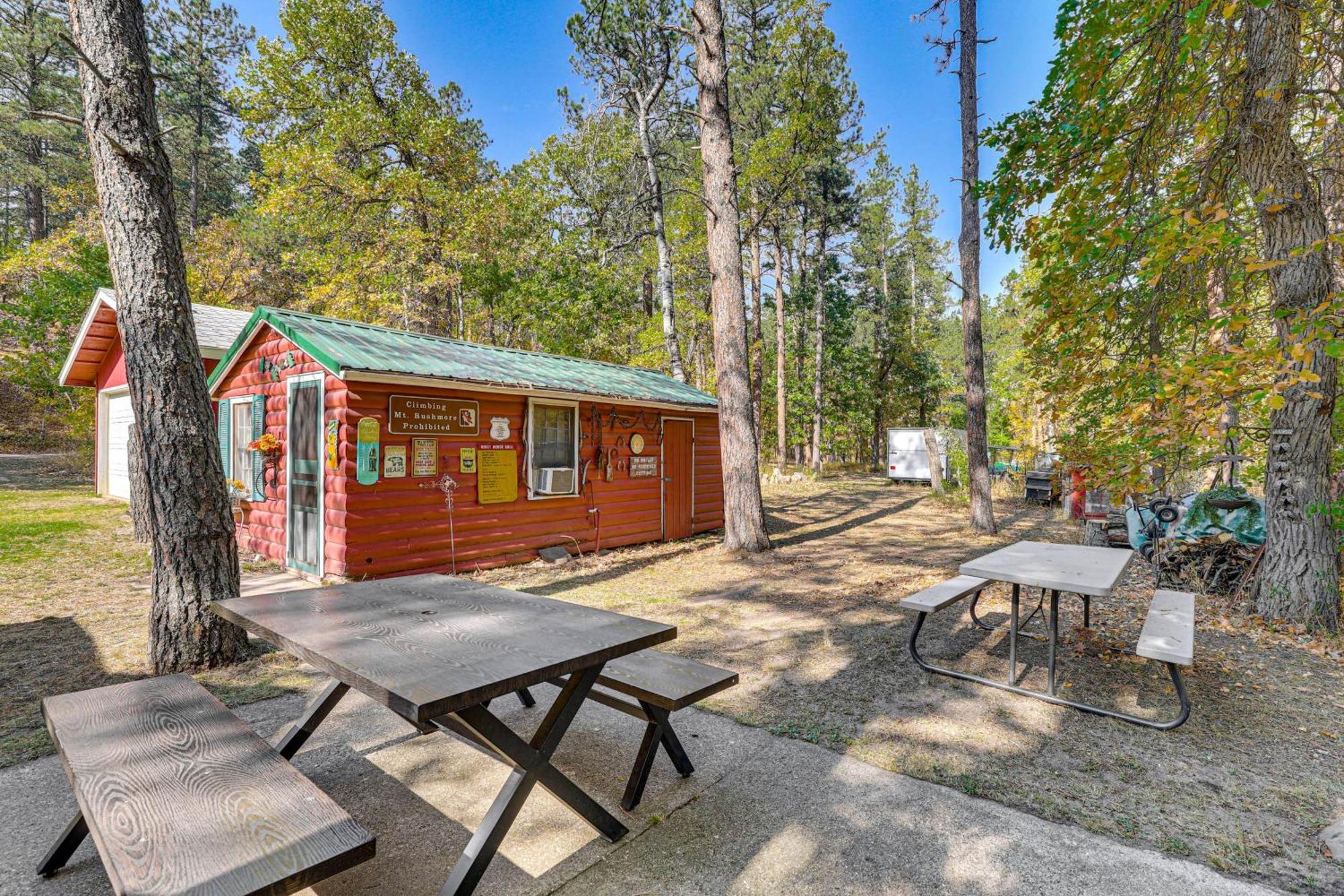 Historic Keystone Cabin Near Mount Rushmore! Extérieur photo
