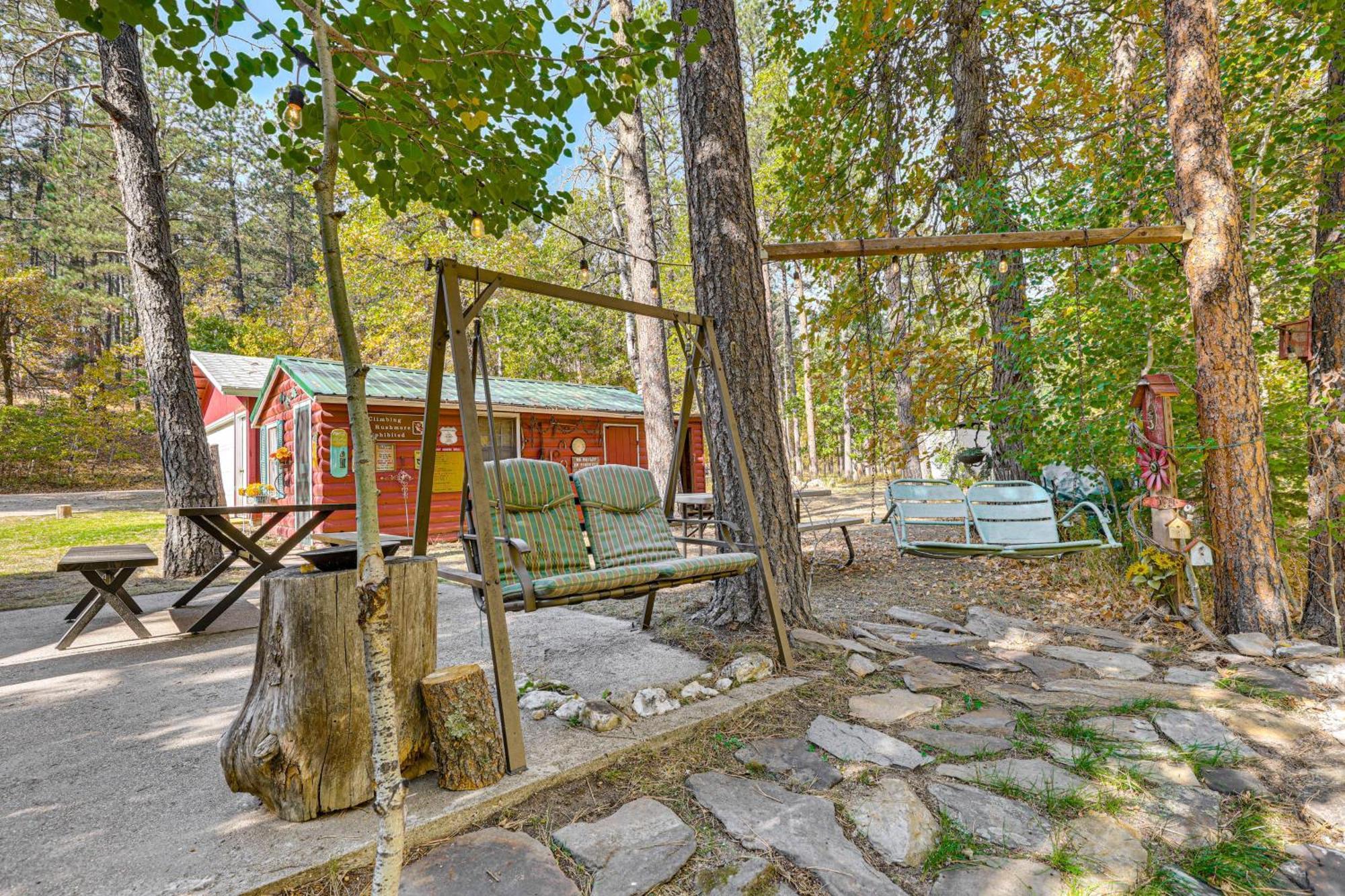 Historic Keystone Cabin Near Mount Rushmore! Extérieur photo