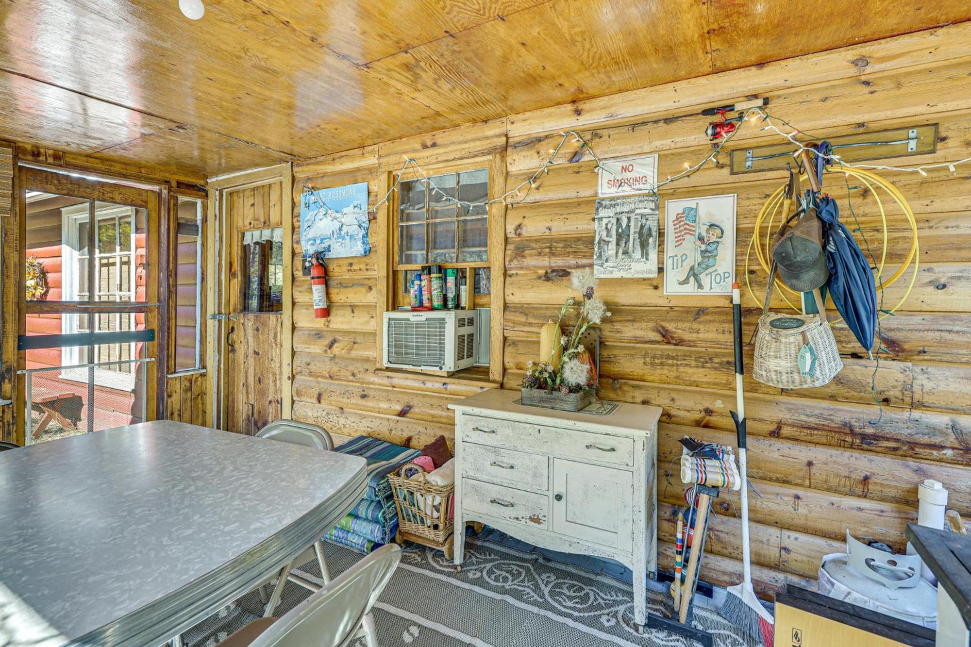 Historic Keystone Cabin Near Mount Rushmore! Extérieur photo